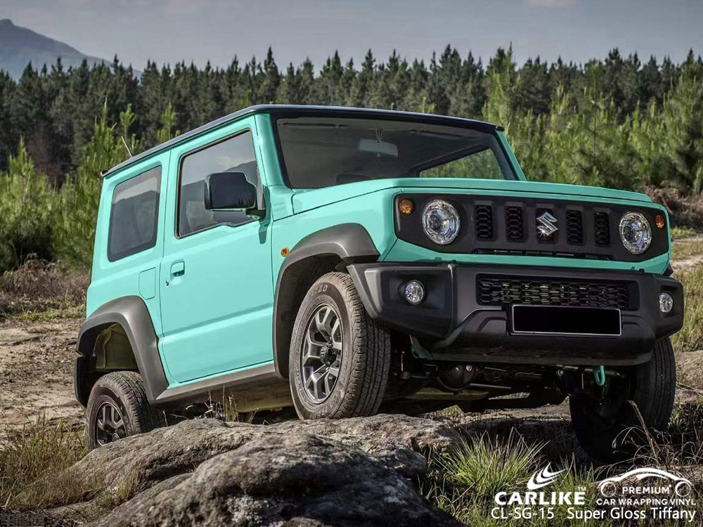 CL-SG-15 Super Gloss Tiffany Car Wrap Fornitore Per JIMNY