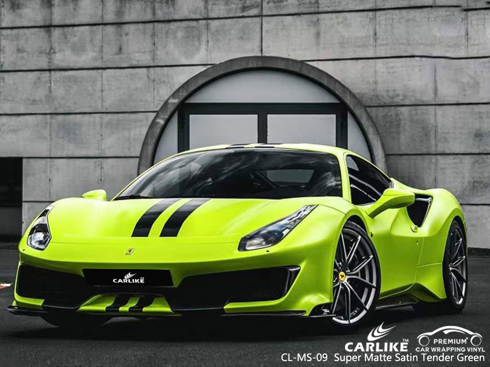 Upgrade Your Car's Look with Green Wrap Vinyl: A Car Lover's Delight