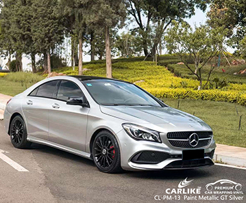 CL-PM-13 Tinta Metálica GT Prata Car Wrap Vinyl Fornecedor Para MERCEDES-BENZ