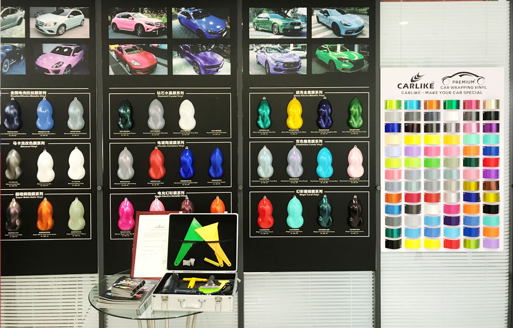 Shine On: SINO VINYL's Wholesale Sparkly Car Wrap Collection