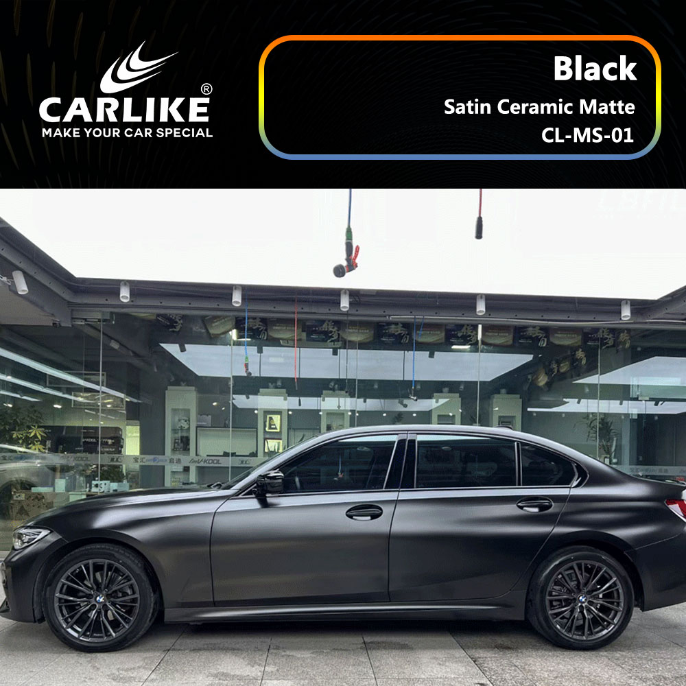 CL-MW-07 Pearl Magic Matte White Blue Vinyl For Tesla Car Wrap Factory Supplier