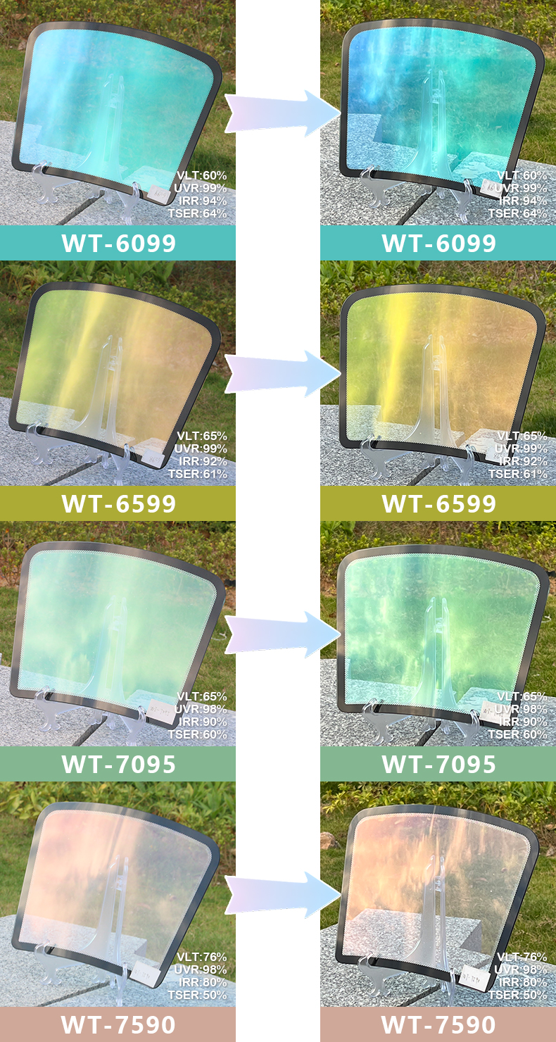Chameleon Car Window Tint Film