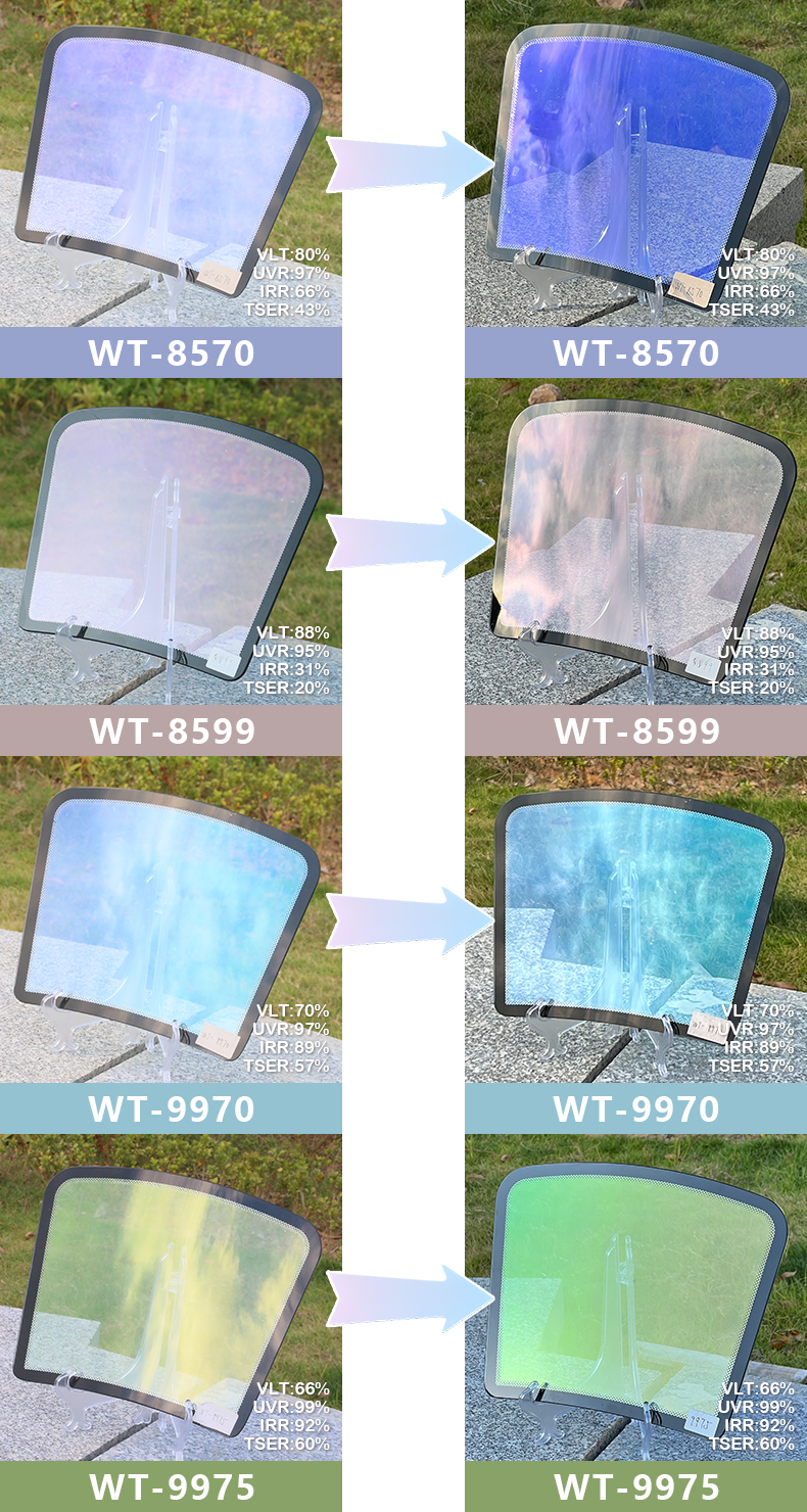 Chameleon Car Window Tint Film